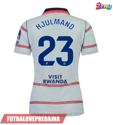 Lacne Ženy Futbalové dres Atletico Madrid Morten Hjulmand #23 2026-27 Krátky Rukáv - Tretina